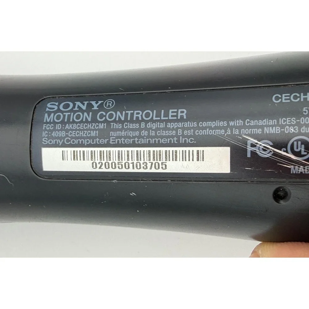 Sony PlayStation Move Motion Controller CECH-ZCM1U Black PS3 PS4 VR Accessory